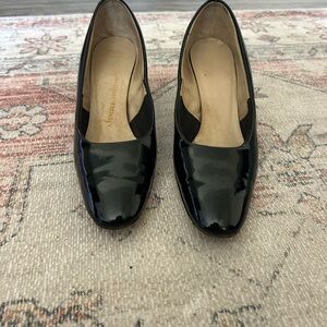 J. Crew Black Patent Leather Flats